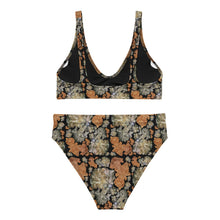 Load image into Gallery viewer, Recycled high-waisted bikini Tiko 'Nude embroidery'