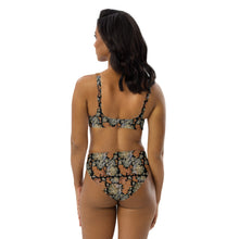 Load image into Gallery viewer, Recycled high-waisted bikini Tiko 'Nude embroidery'