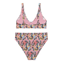 Load image into Gallery viewer, Recycled high-waisted bikini 'Fashion Sea'