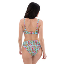 Load image into Gallery viewer, Recycled high-waisted bikini 'Amore in riviera'