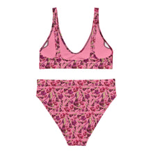 Load image into Gallery viewer, Recycled high-waisted bikini 'Diamond life'