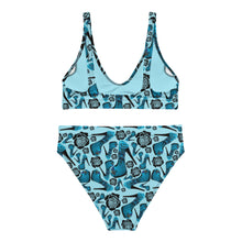 Load image into Gallery viewer, Recycled high-waisted bikini 'Travel dream'