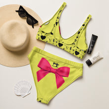 Load image into Gallery viewer, Recycled high-waisted bikini 'Fashion week'