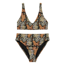 Load image into Gallery viewer, Recycled high-waisted bikini Tiko 'Nude embroidery'