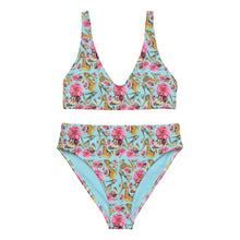 Load image into Gallery viewer, Recycled high-waisted bikini 'Amore in riviera'