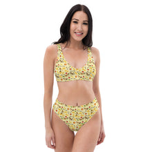 Load image into Gallery viewer, Recycled high-waisted bikini 'Spaghetti'