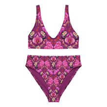 Load image into Gallery viewer, Recycled high-waisted bikini 'Orchidee'