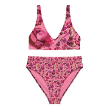 Load image into Gallery viewer, Recycled high-waisted bikini 'Diamond life'
