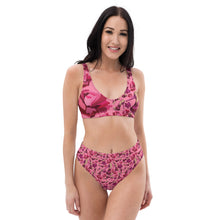 Load image into Gallery viewer, Recycled high-waisted bikini 'Diamond life'