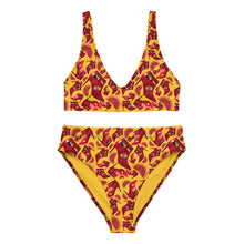 Load image into Gallery viewer, Recycled high-waisted bikini 'Viva Espana'