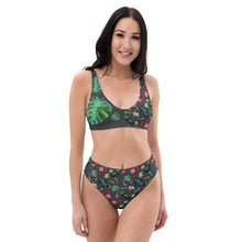Load image into Gallery viewer, Recycled high-waisted bikini 'Miami Vibe'