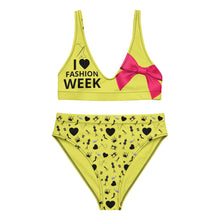 Load image into Gallery viewer, Recycled high-waisted bikini 'Fashion week'
