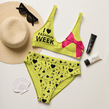 Load image into Gallery viewer, Recycled high-waisted bikini 'Fashion week'