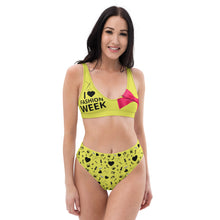 Load image into Gallery viewer, Recycled high-waisted bikini 'Fashion week'