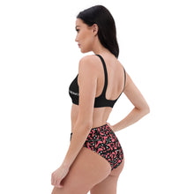 Load image into Gallery viewer, Recycled high-waisted bikini Ser '24/7 Influencer'