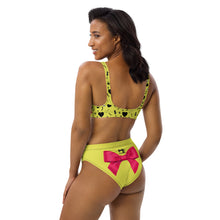 Load image into Gallery viewer, Recycled high-waisted bikini 'Fashion week'