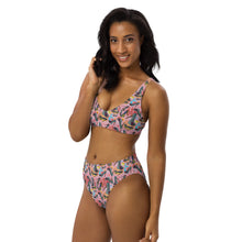 Load image into Gallery viewer, Recycled high-waisted bikini 'Fashion Sea'
