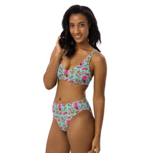 Load image into Gallery viewer, Recycled high-waisted bikini 'Amore in riviera'