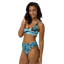 Load image into Gallery viewer, Recycled high-waisted bikini 'Travel dream'