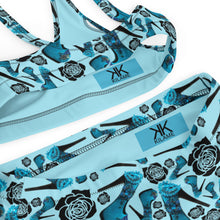 Load image into Gallery viewer, Recycled high-waisted bikini 'Travel dream'