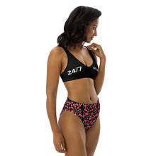 Load image into Gallery viewer, Recycled high-waisted bikini Ser '24/7 Influencer'