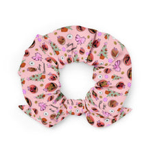 Load image into Gallery viewer, Scrunchie 'Pink Christmas'