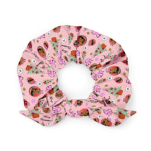 Load image into Gallery viewer, Scrunchie 'Pink Christmas'