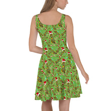 Load image into Gallery viewer, Dress 'New York Green Christmas'
