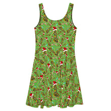 Load image into Gallery viewer, Dress 'New York Green Christmas'