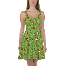 Load image into Gallery viewer, Dress 'New York Green Christmas'