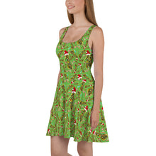 Load image into Gallery viewer, Dress 'New York Green Christmas'