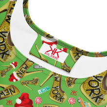 Load image into Gallery viewer, Dress 'New York Green Christmas'