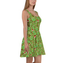 Load image into Gallery viewer, Dress 'New York Green Christmas'