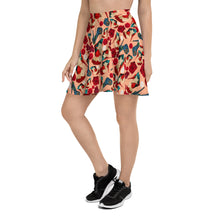 Load image into Gallery viewer, Skater Skirt 'Amore tricolore'