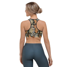 Load image into Gallery viewer, Sports bra Indi 'Nude embroidery'
