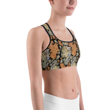 Load image into Gallery viewer, Sports bra Indi 'Nude embroidery'