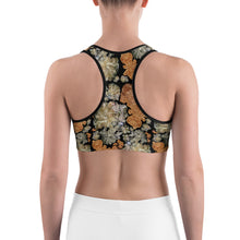 Load image into Gallery viewer, Sports bra Indi 'Nude embroidery'