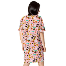 Load image into Gallery viewer, T-shirt dress 'Pink Pop Princess'