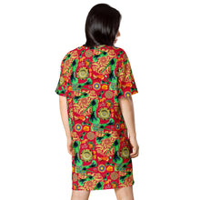 Load image into Gallery viewer, T-shirt dress 'Artisans love'