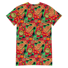 Load image into Gallery viewer, T-shirt dress 'Artisans love'