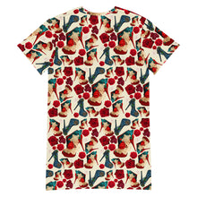 Load image into Gallery viewer, T-shirt dress 'Tricolore Italiano'