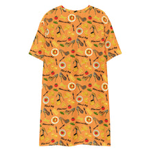 Load image into Gallery viewer, T-shirt dress 'Fashion and food'
