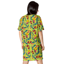 Load image into Gallery viewer, T-shirt dress 'Tropical'