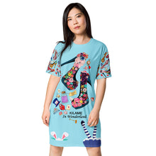 Load image into Gallery viewer, T-shirt dress Tati 'Wonderland'