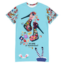 Load image into Gallery viewer, T-shirt dress Tati 'Wonderland'