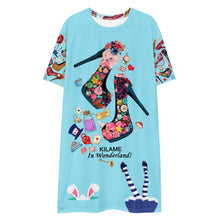 Load image into Gallery viewer, T-shirt dress Tati 'Wonderland'