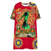 Load image into Gallery viewer, T-shirt dress 'Artisans love'