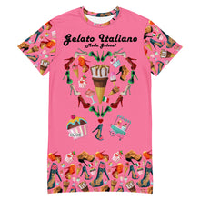 Load image into Gallery viewer, T-shirt dress 'Moda Golosa'