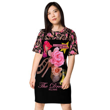 Load image into Gallery viewer, T-shirt dress 'Celebrity status'