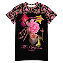 Load image into Gallery viewer, T-shirt dress 'Celebrity status'